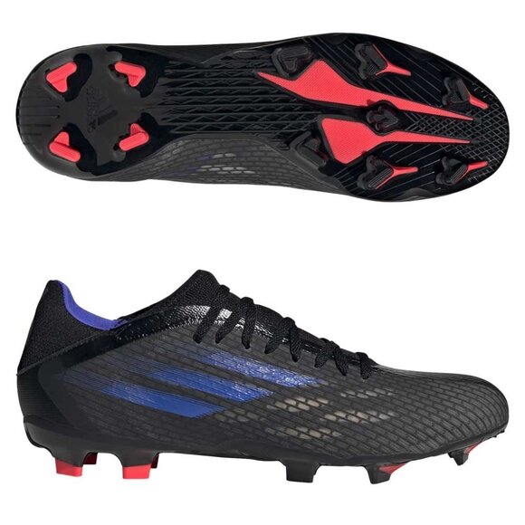 adidas Other - adidas X Speedflow.3 FG Cleats - Black/Blue - Size 6.5